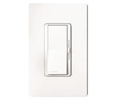 Lutron Diva DVCL-153PH-IV C.L Dimmer, 120 V, 150 W, CFL, Halogen, Incandescent, LED Lamp, 3-Way, Ivory